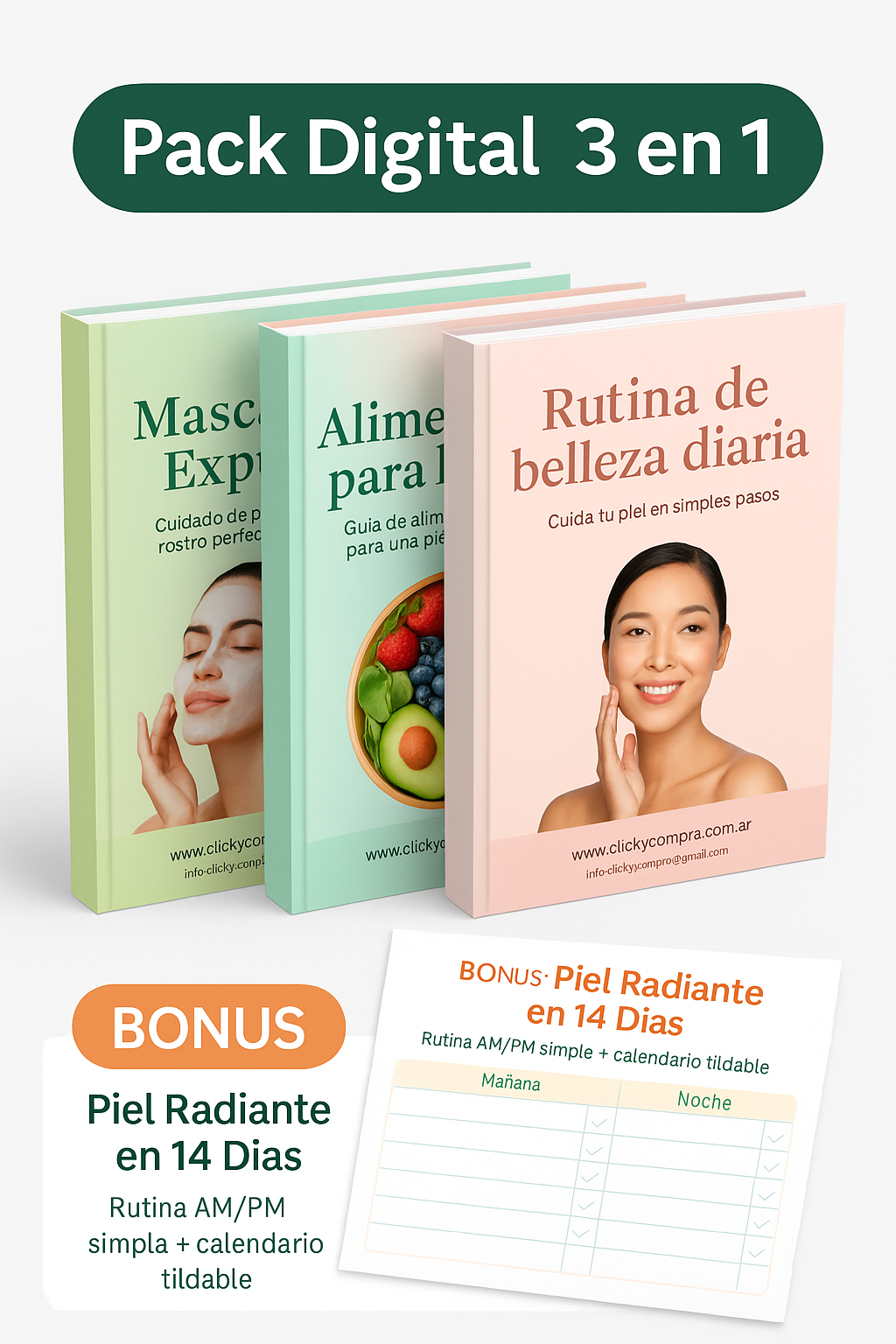 Pack digital 3-en-1 + Regalo 🎁